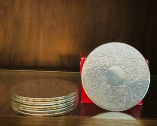 Silver Coasters