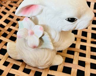 Vtg Ceramic Rabbit