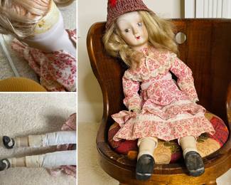 Vintage Composition Doll