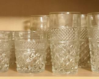 Vintage Cut Glassware