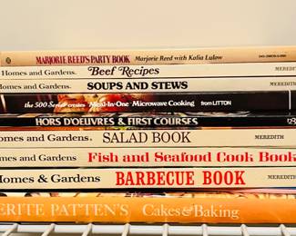 Assorted Cookbooks