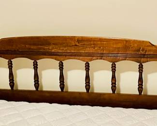 Vintage Cannonball Queen Headboard