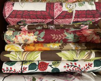 30s to 60s Barkcloth