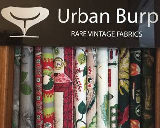 Urban Burp 60's Barkcloth
