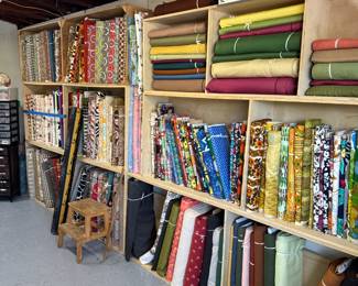 Cottons, Florals, Barkcloth, Linens, Tropical, Western etc