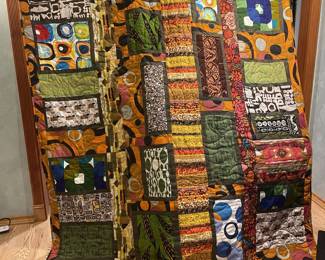 Customer Quilt with Urban Burp Fabrics