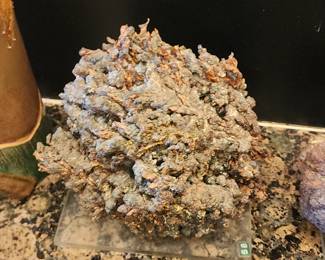 Native Copper Mineral Specimen – Large Natural Nugget Formation