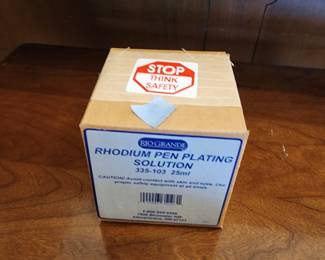 Rio Grande Rhodium Pen Plating Solution 25ml Jewelry Electroplating