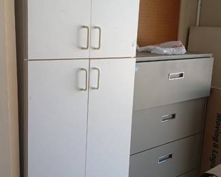 Garage Storage Cabinet & Metal File Cabinet Heavy Duty