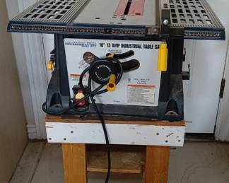 Chicago Electric 10" 13 Amp Table Saw – Industrial Bench Top Power Tool