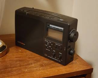 CCRadio Plus DX AM FM Weather Portable Radio With Digital Display