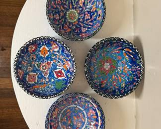 Hand Painted Turkish Iznik Bowles