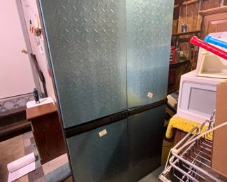 Garage storage cabinet