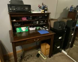 Nice small cherry wood desk