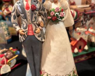 Incredible Jim Shore collection, including Christmas, Easter, Wedding and more. Many new and in box. 