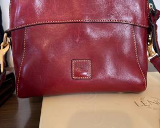 Dooney & Bourke Florentine Vacchetta Leather Handbag 