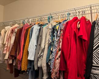 Great selection of clothing