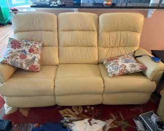 Lazy Boy leather couch