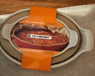Brand new Le Creuset 