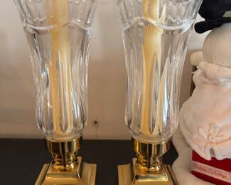 Waterford candlesticks 