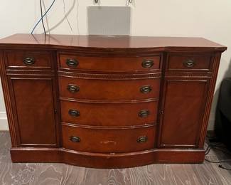 Vintage Mahogany Server