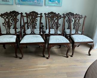 SET OF 8 CHAIRS