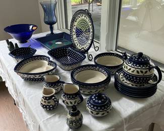 Polish Christmas pottery