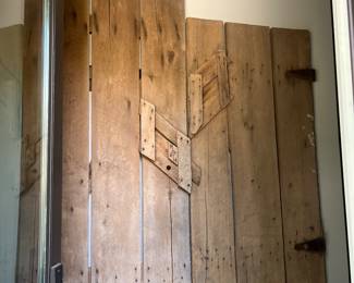 Barn door style art!