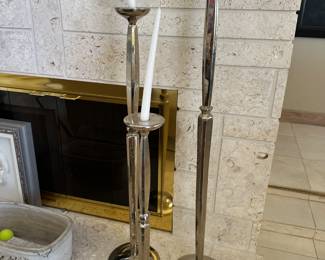 three stick candle holders