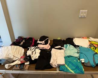 lots of tennis sets