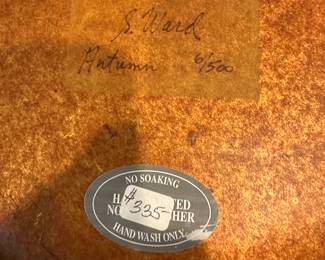 Autumn signed by S. Ward