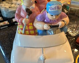 COOKIE JAR GOLFER