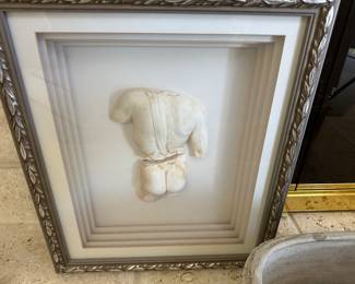 Sculpture in a frame
