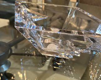 crystal dish