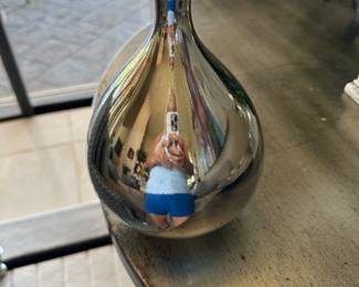 Silver vase