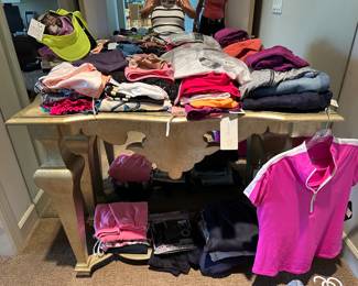 This section is all new Clothing with tags