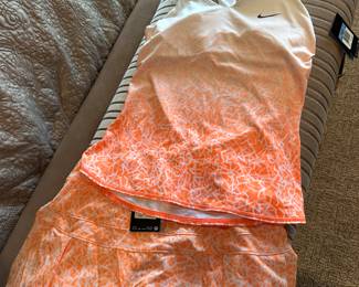 sets sports top and skort brand new with tags