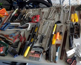 Ocala ES table of hand tools
