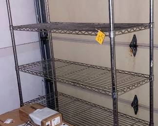 Ocala ES steel rack garage $25