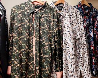Men's long sleeved dress shrits XL