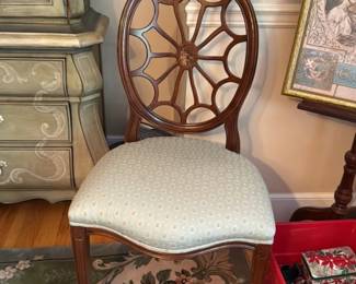 Hepplewhite Shield Back Armchair 