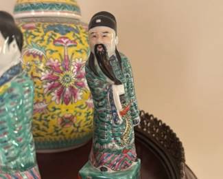 Pair of Chinese Porcelain Figures