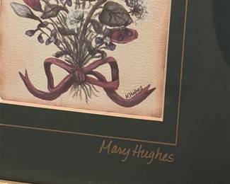 Mary Hughes Floral Triptych 