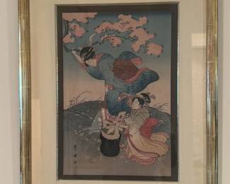 Japanese Woodblock Print 