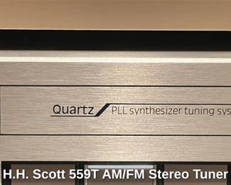 H.H. Scott 559T AM/FM Stereo Tuner 