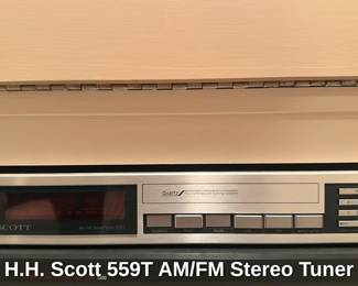 H.H. Scott 559T AM/FM Stereo Tuner 