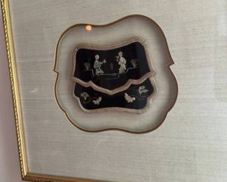 Pair of Framed Chinese Silk Embroideries 