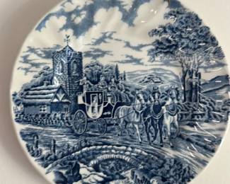 Blue Willow Pattern Plates 
