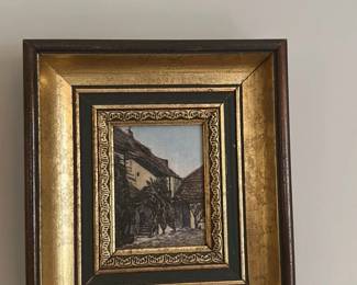 Collection of Framed Etchings and Prints 