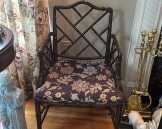 Bamboo Style Armchair 